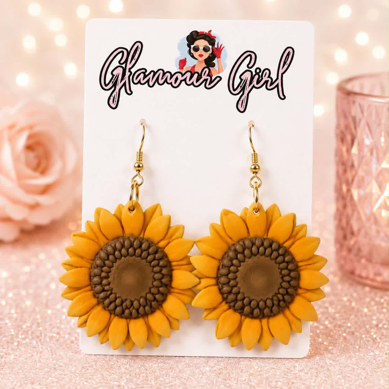 Sunflower Earrings