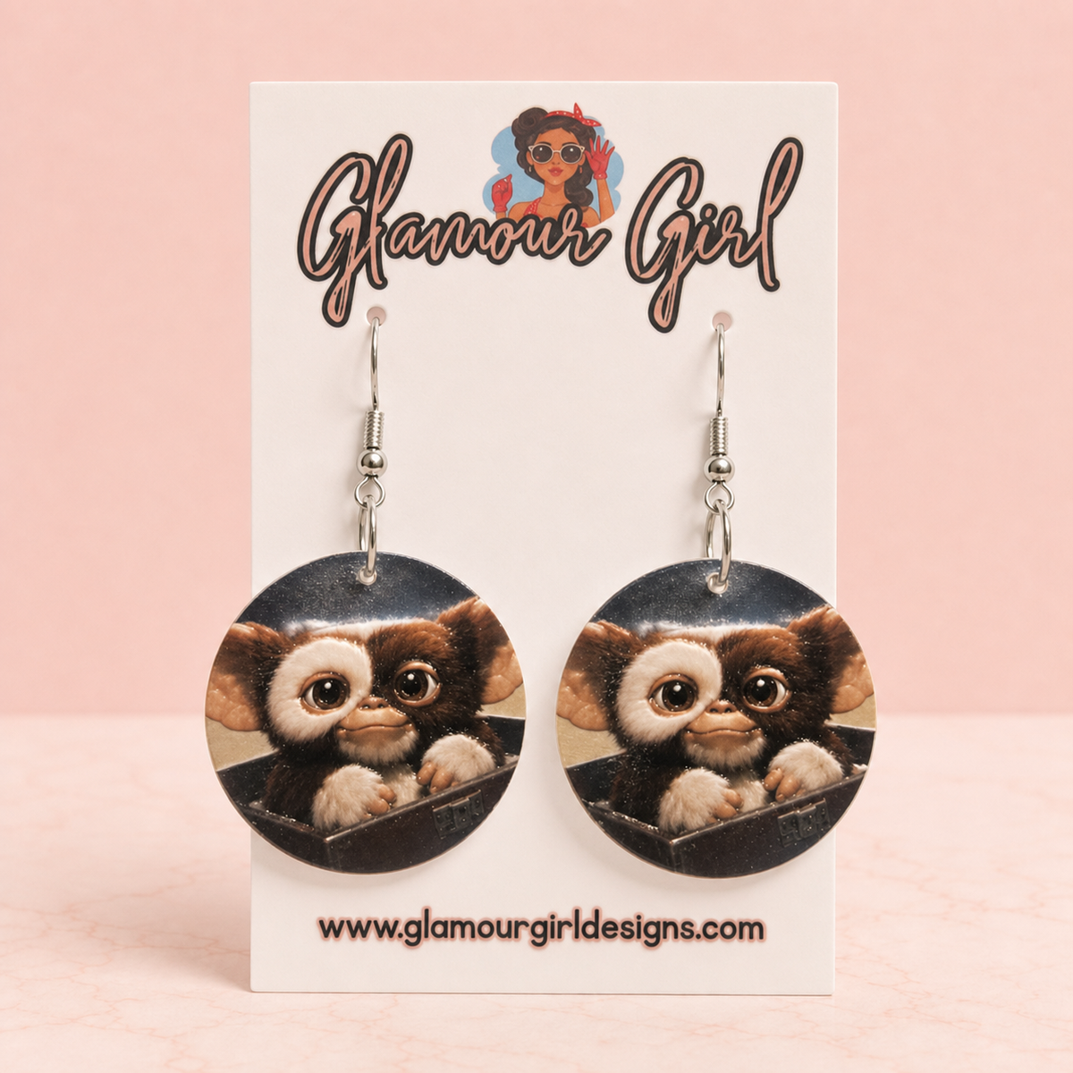 Gizmo Wooden Earrings