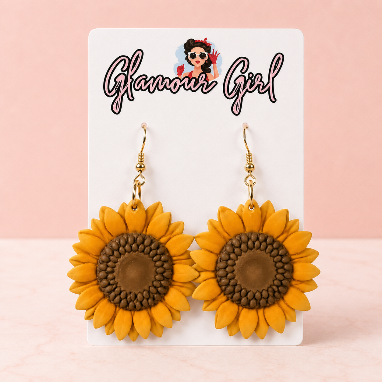Sunflower Earrings
