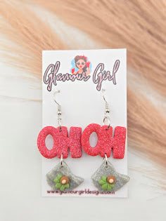 Scarlet OHIO Silver State Earrings